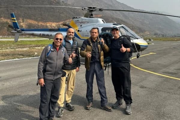 How your helicopter return works after Everest Base Camp trek