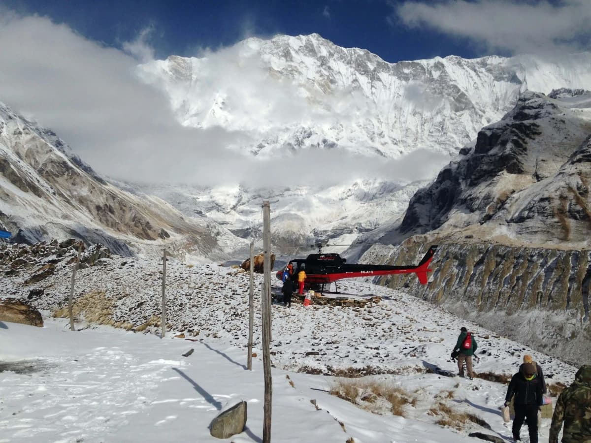 Annapurna Bease Camp Helicopter Tour