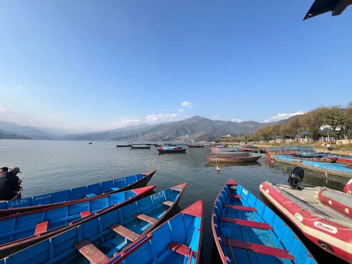 Fewa Lake Boating
