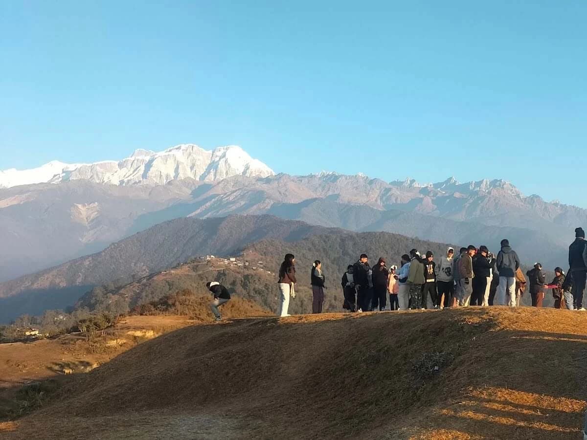 View Point from Ghau Gau Village