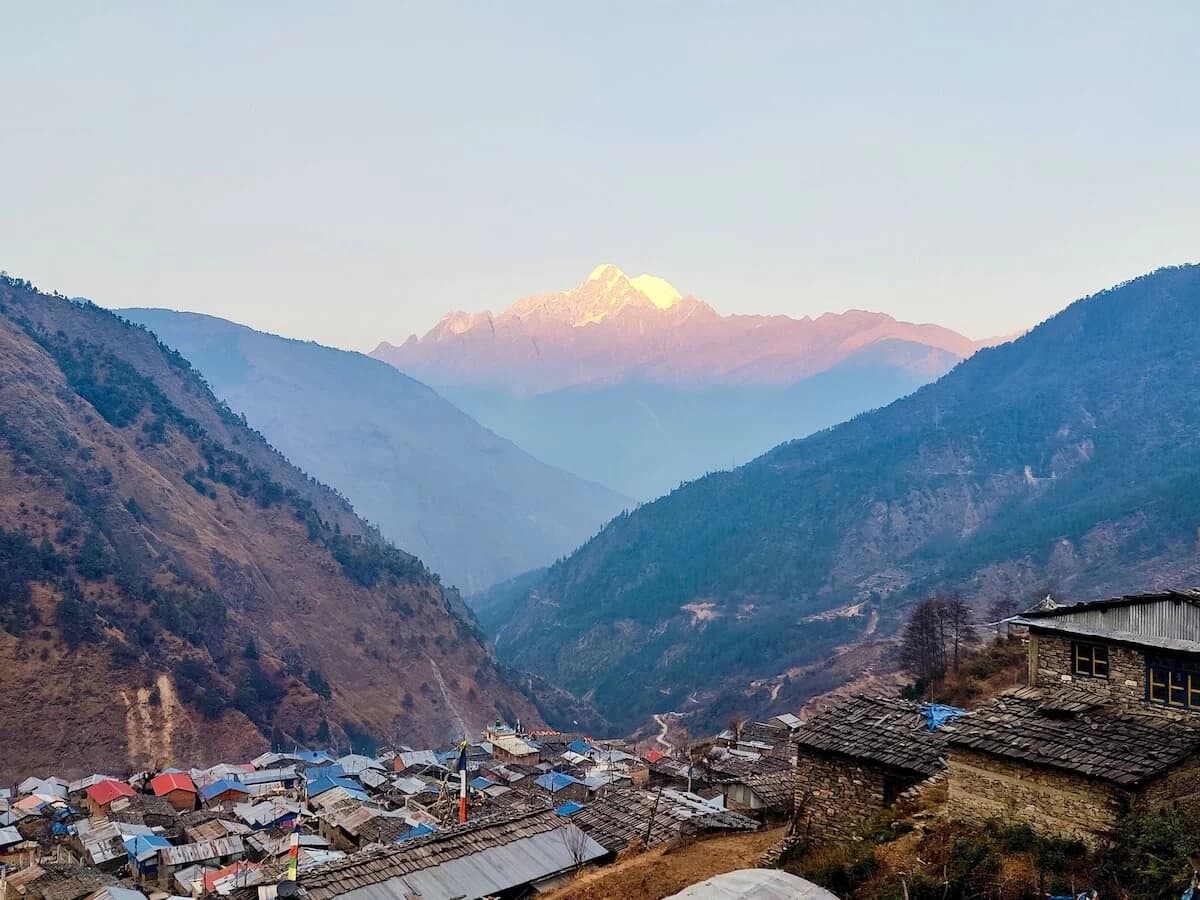 Gatlang Village