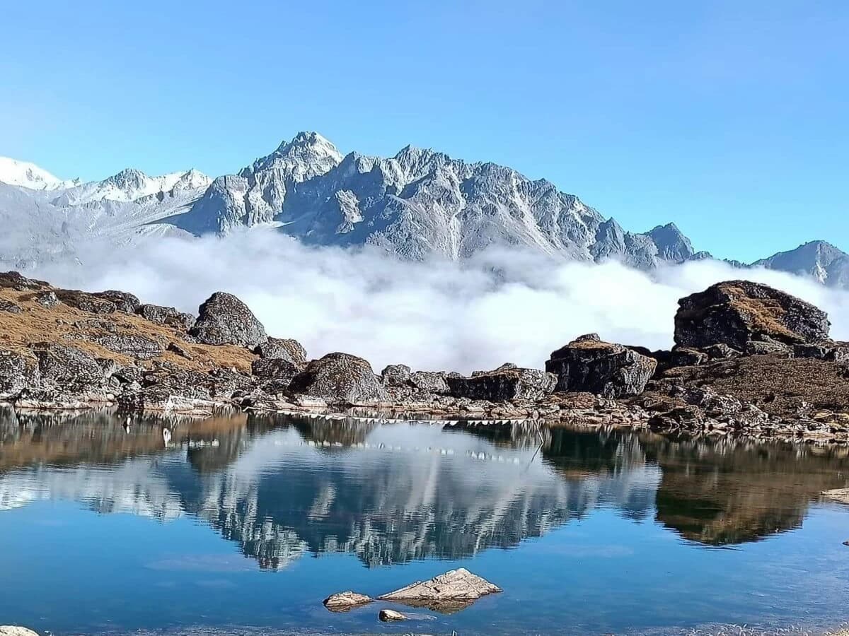 Glacier Lake at Kanchenjunga