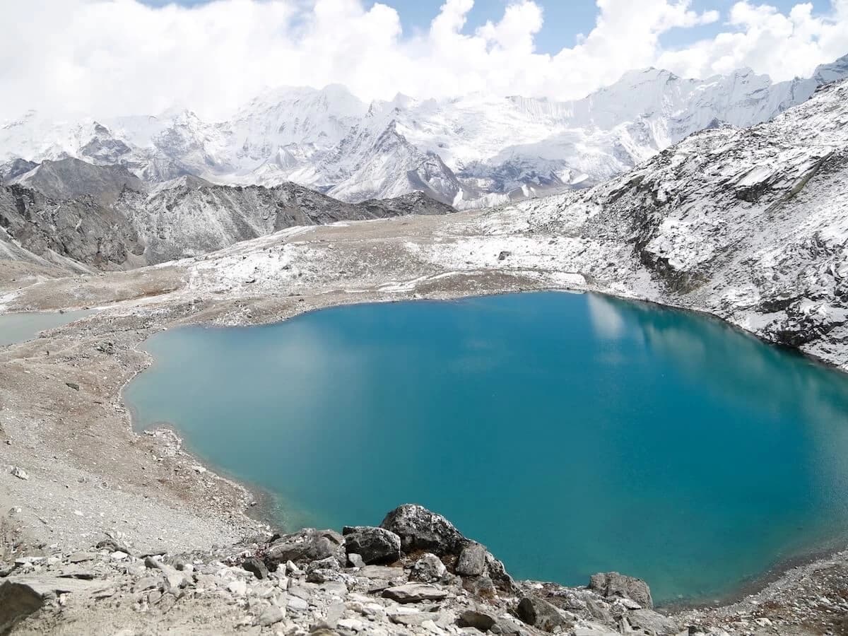 Lake at Kongmola Pass