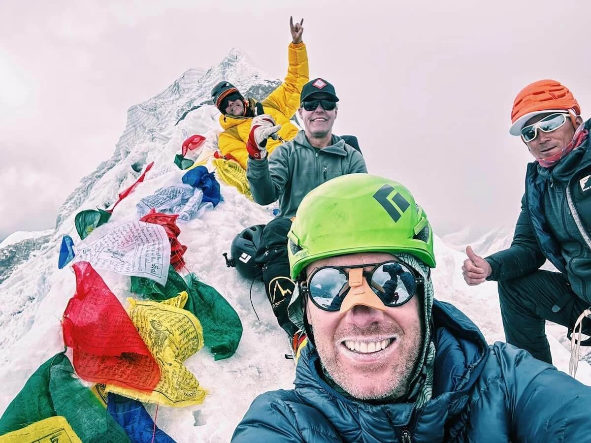 Summit of Lobuche Peak