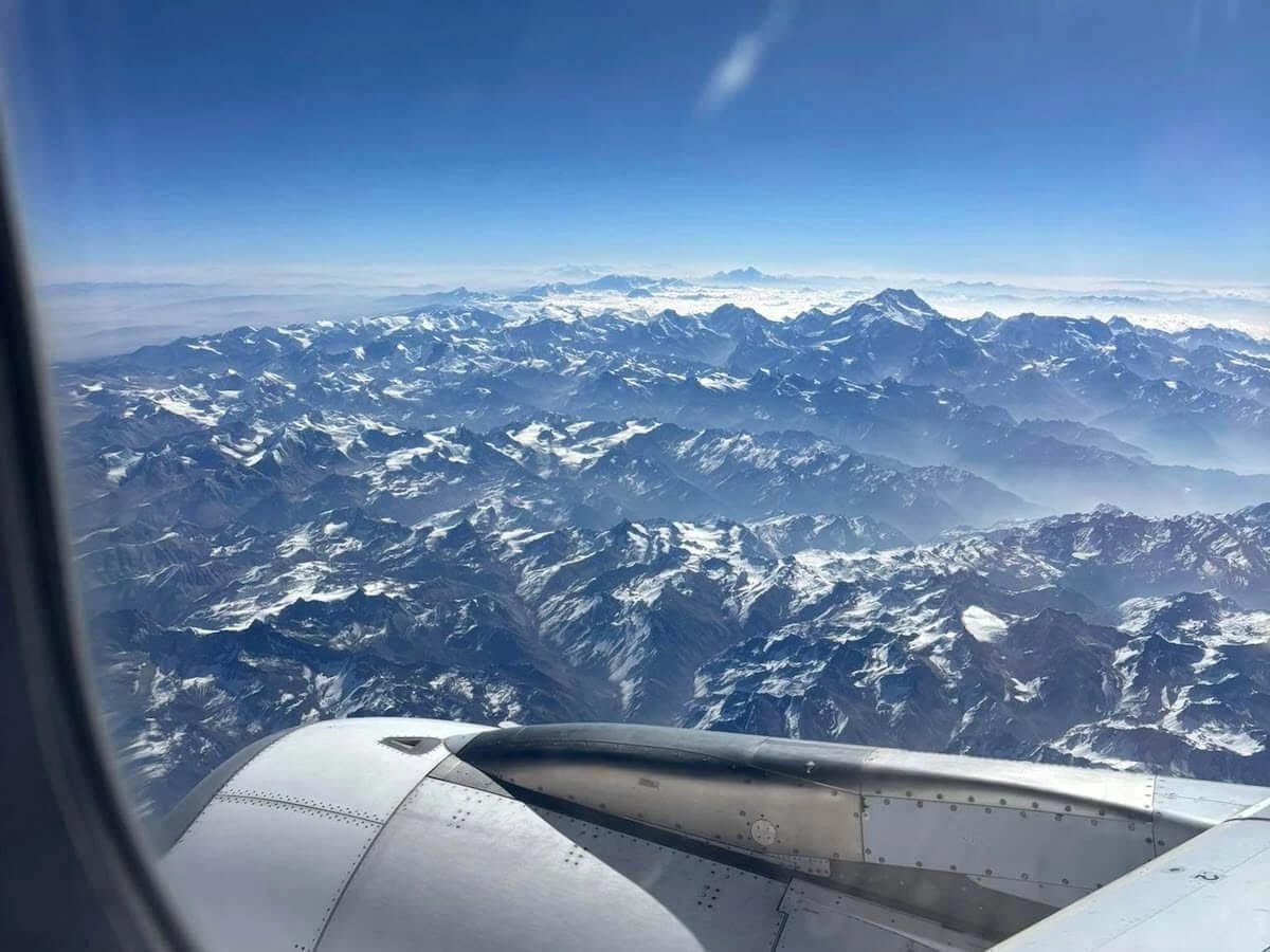 Mountain Flight in Nepal