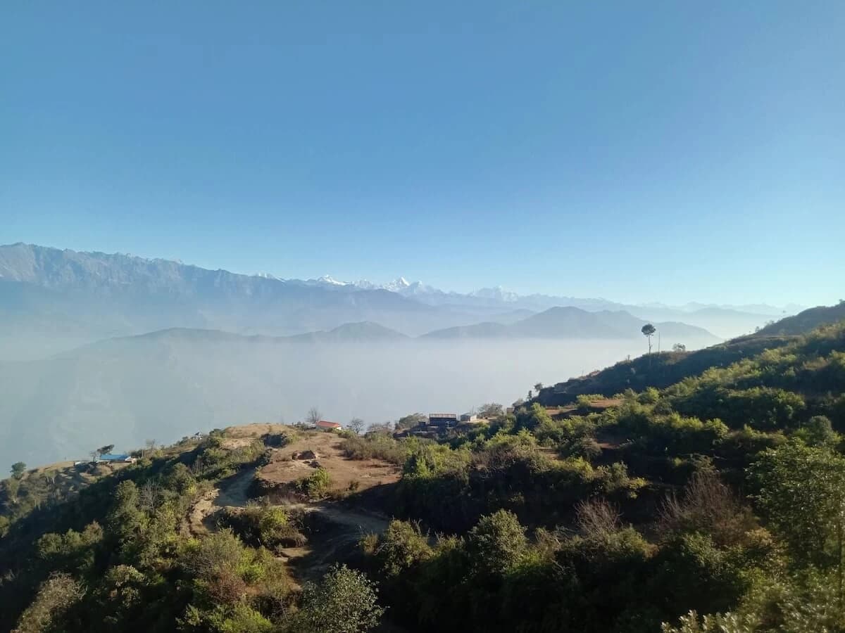 View from Shivapuri National Park