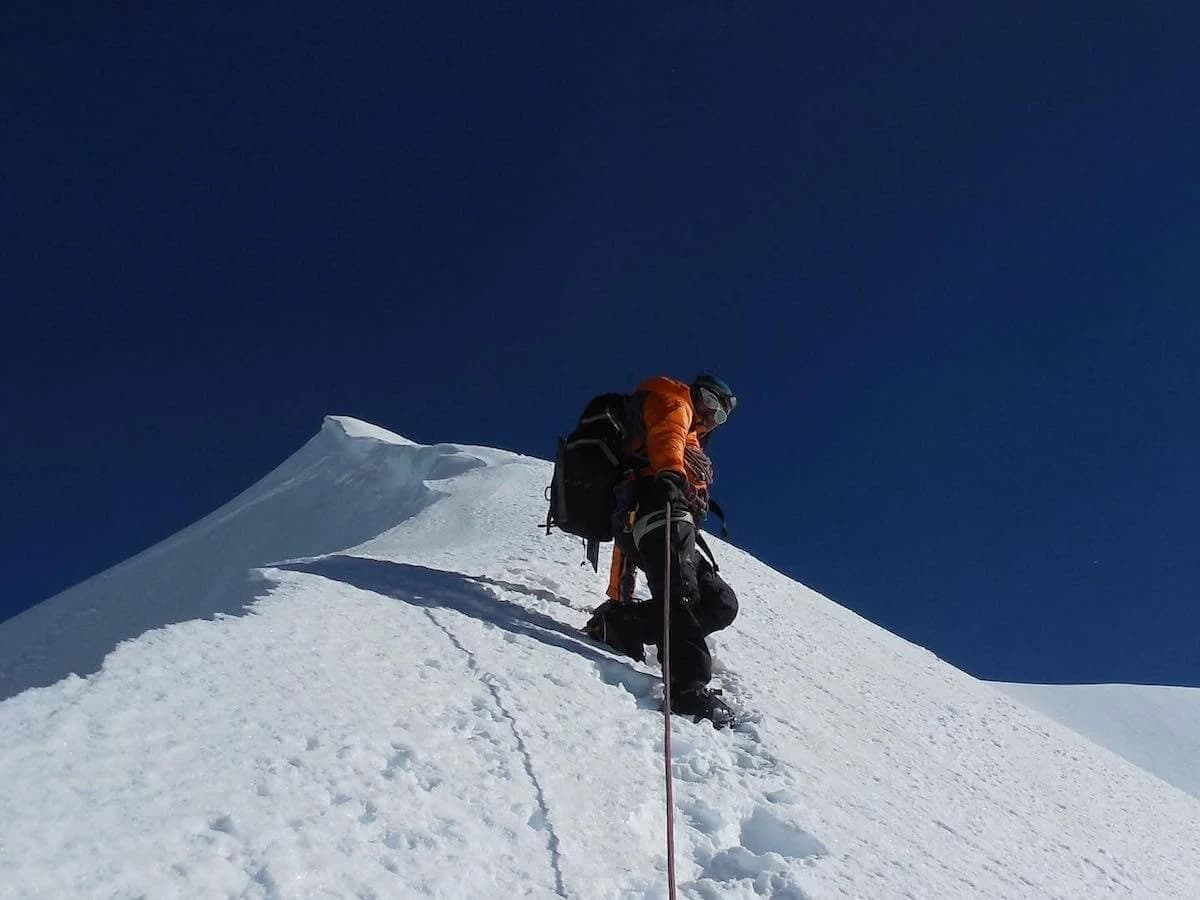 Top of Chulu East