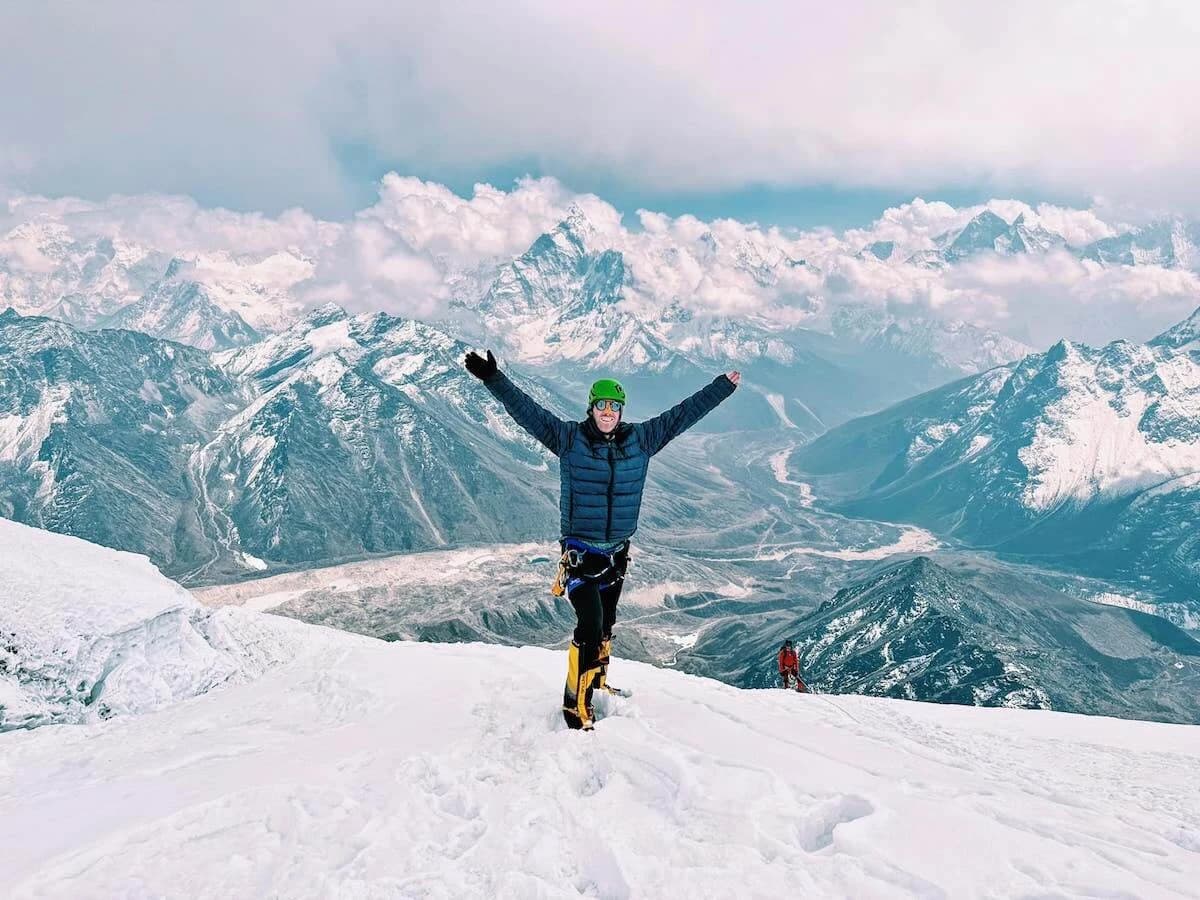 Top of Lobuche