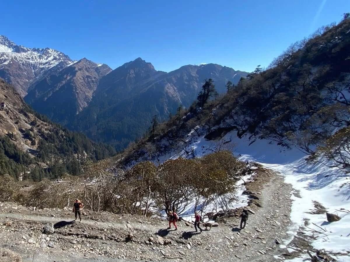 Trekking to Ganesh Himal