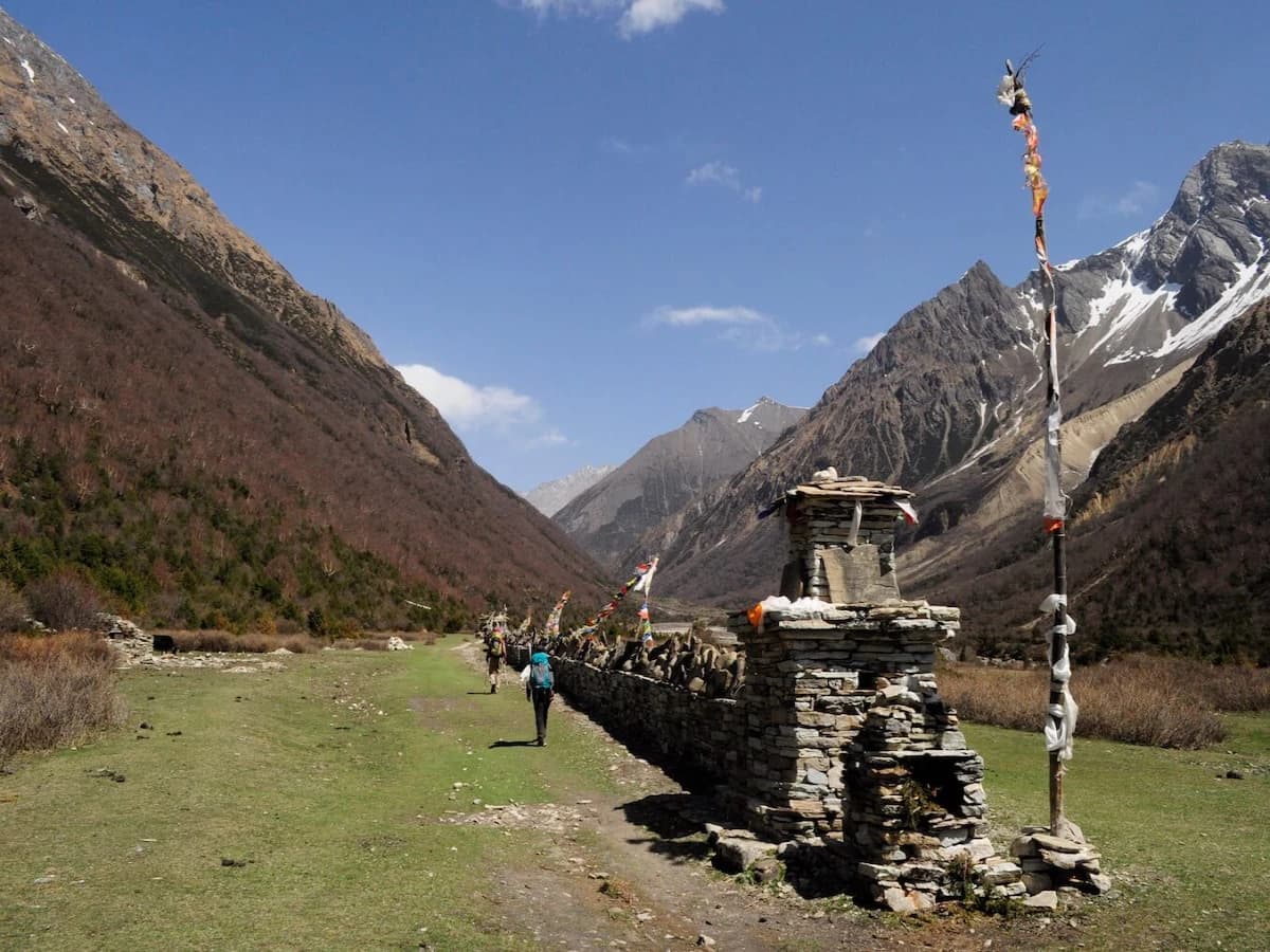 Trekking to Tshum Valley