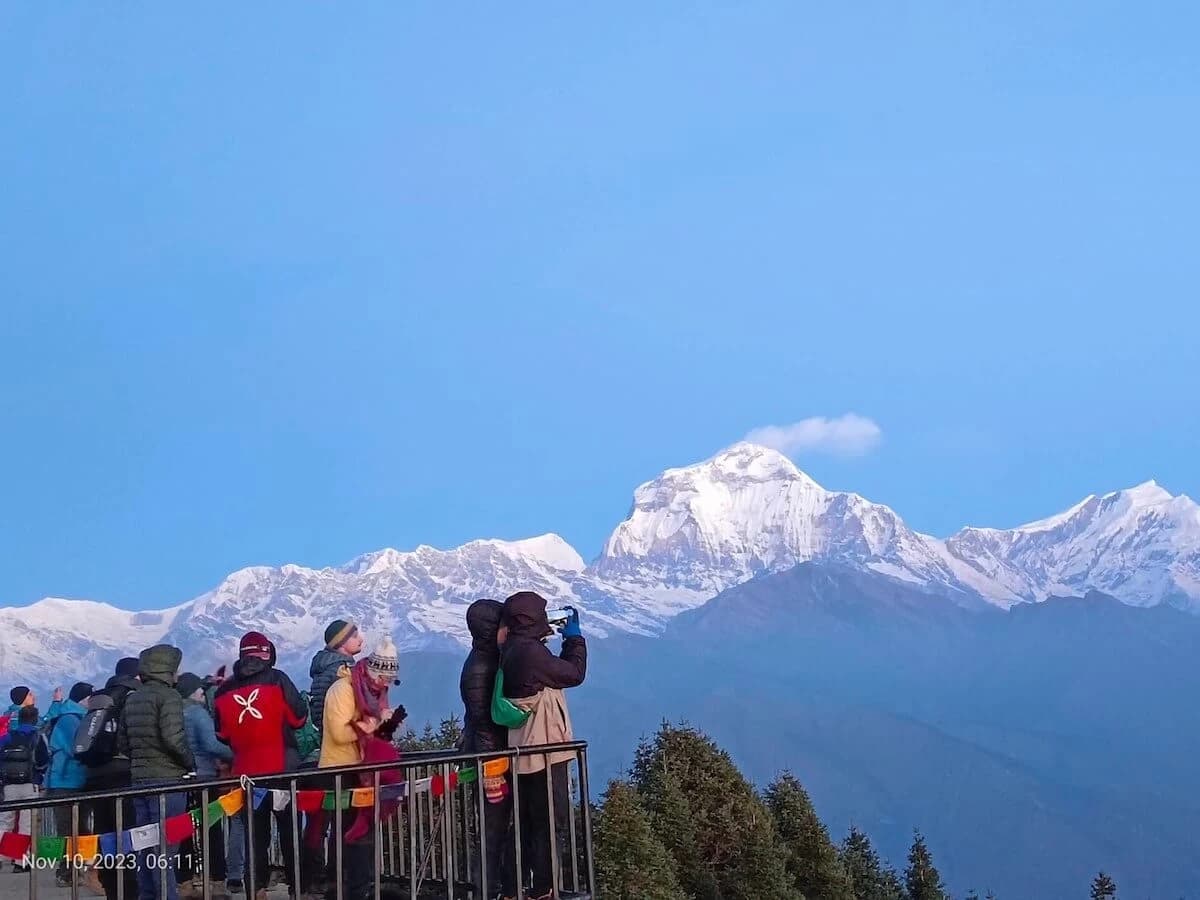 View from Ghorepani