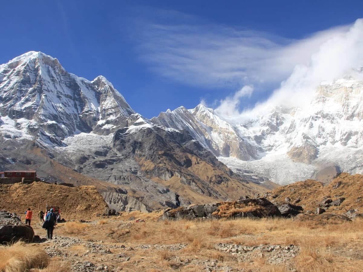 View of Annapurna Base Camp