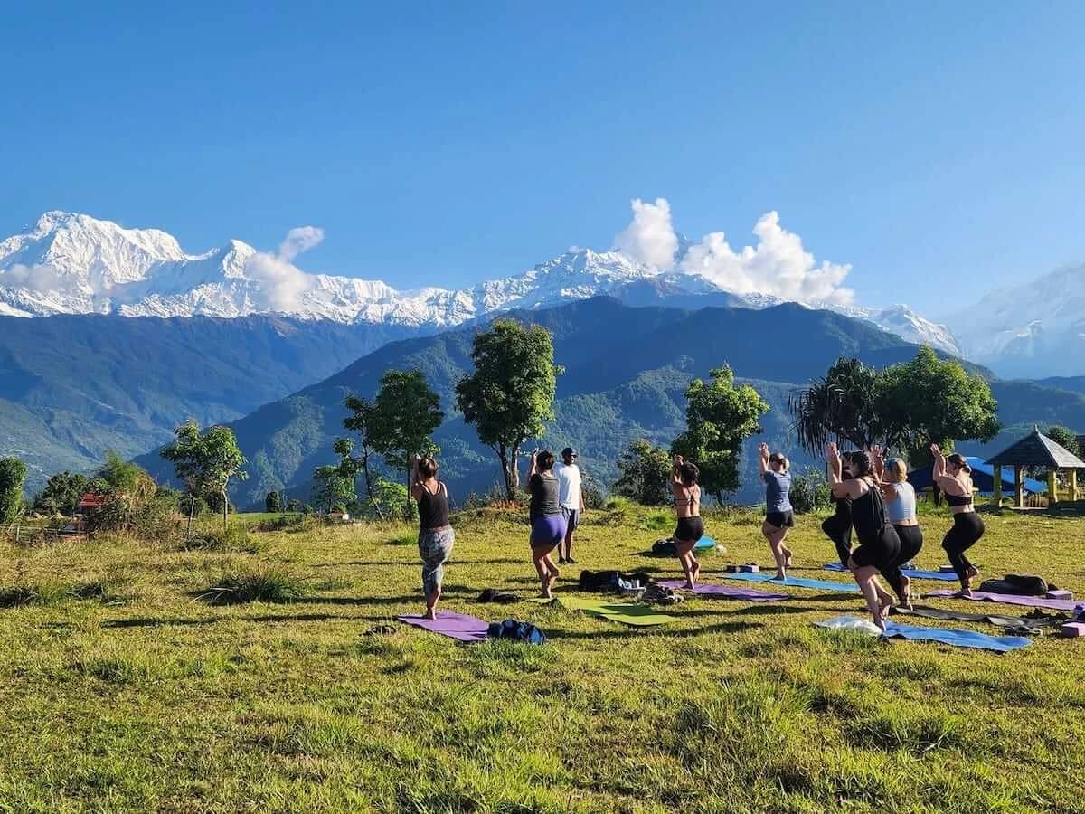Youga in Annapurna