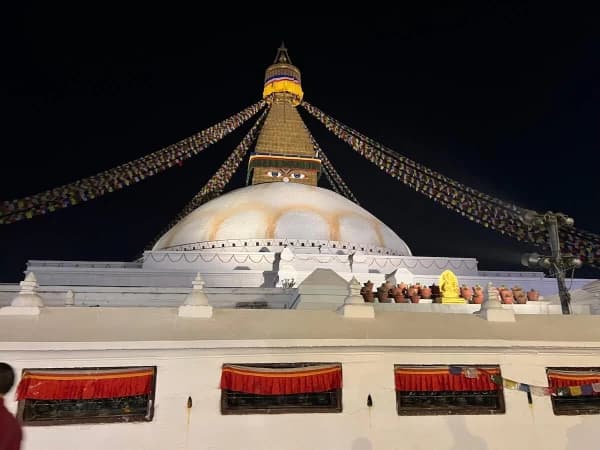 Evenig View From Bauddhanath