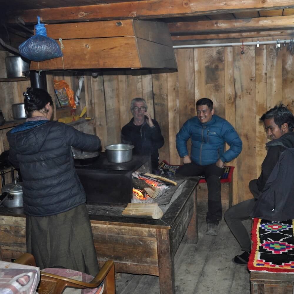 Local Kitchen in Manaslu Circuit Trek 